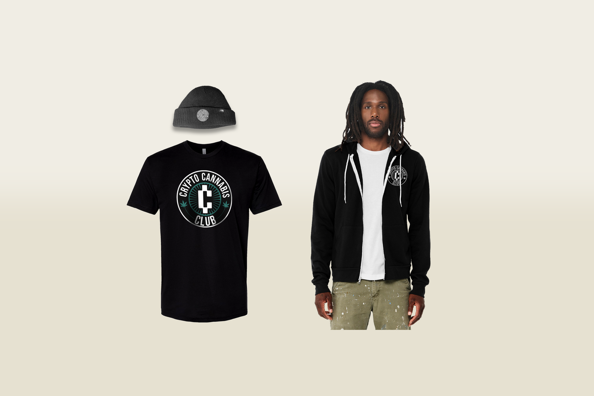 Crypto Cannabis Classics Bundle w/ CCC BEANIE – Crypto Canna Club